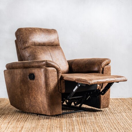Sillón Reclinable Thomas 1 Cuerpo Chocolate
