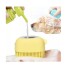 CEPILLO DE SILICONA PARA BAÑO CON DISPENSADOR DE SHAMPOO CEPILLO DE SILICONA PARA BAÑO CON DISPENSADOR DE SHAMPOO