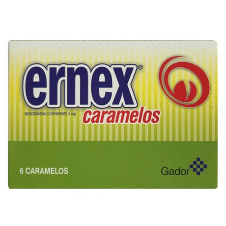 Ernex caramelos 6 unidades Ernex caramelos 6 unidades