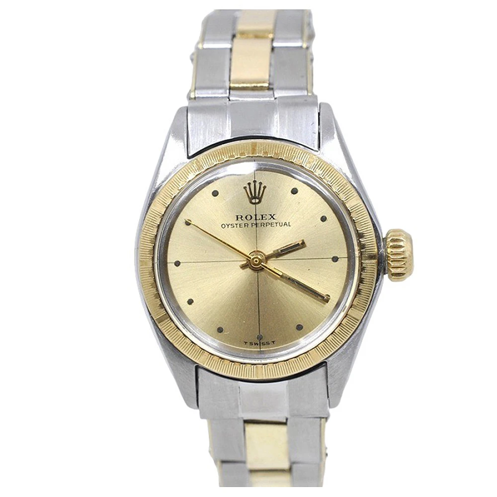 Rolex Oyster Perpetual Lady Zephyr 6804 Año 1968 Caja 5 Mm Acero Y Oro Rolex Oyster Perpetual Lady Zephyr 6804 Año 1968 Caja 5 Mm Acero Y Oro