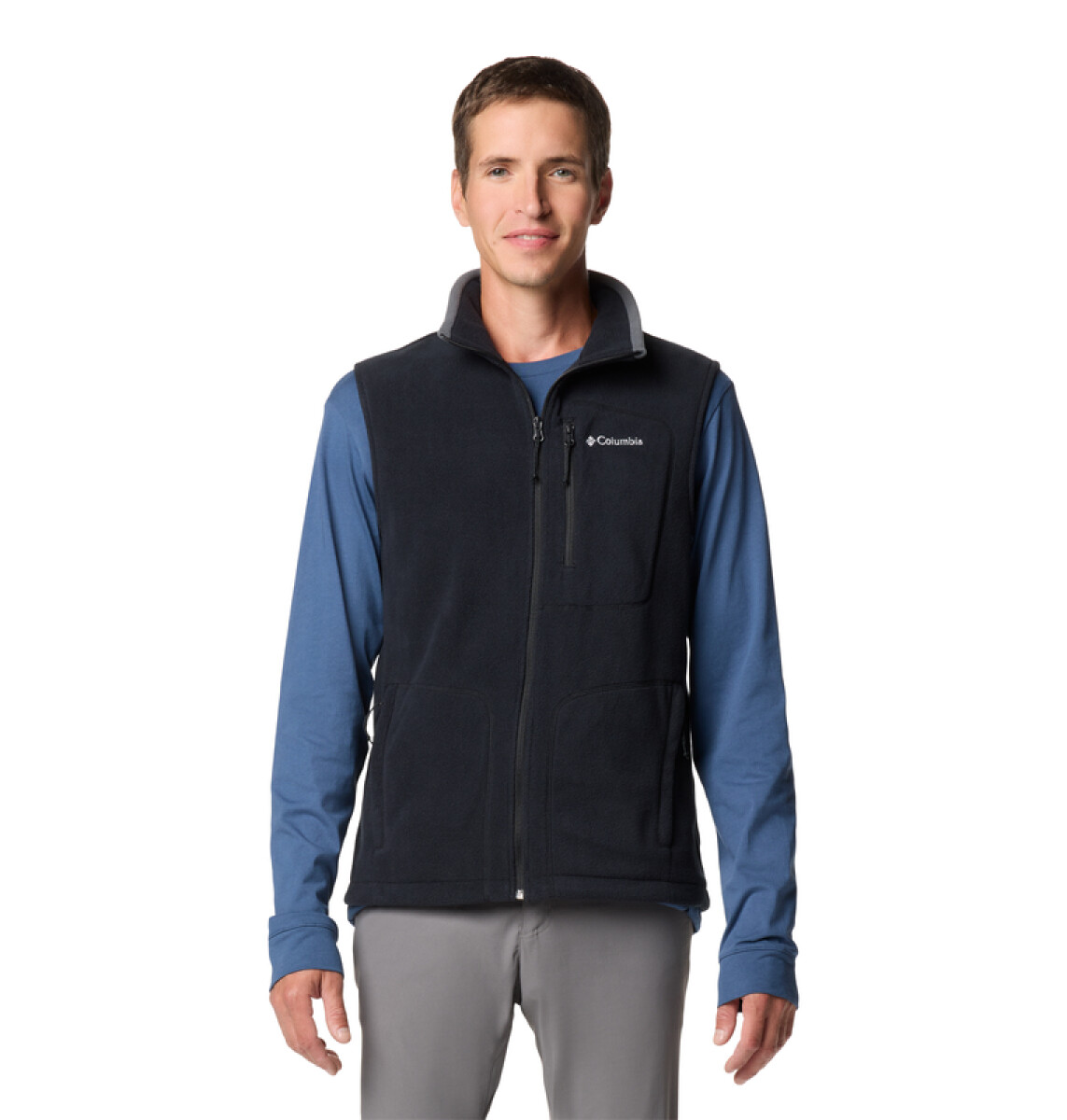 Campera Fast Trek Fleece Vest Hombre - BLACK PEAK 2R 