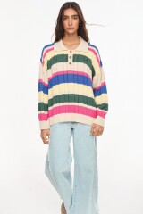 Sweater Sugus Combo Rosa