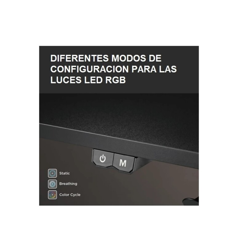 ESCRITORIO GAMER RGB CON ESPEJO ESCRITORIO GAMER RGB CON ESPEJO