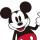Cinta decorativa 2pcs Mickey