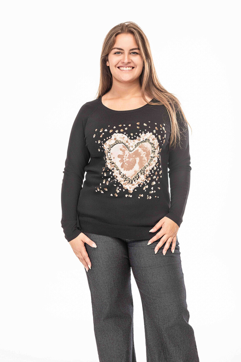 Sweater Viena - Negro 