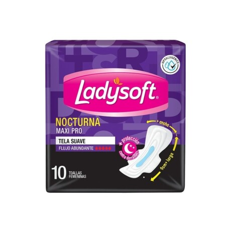 Ladys Nocturna Maxi Pack X 10 Ladys Nocturna Maxi Pack X 10