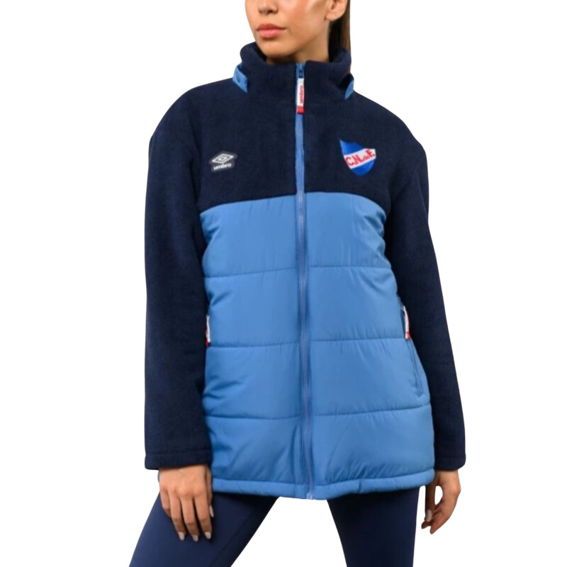 Campera Umbro Parka Willow Mujer NU340365 Azul