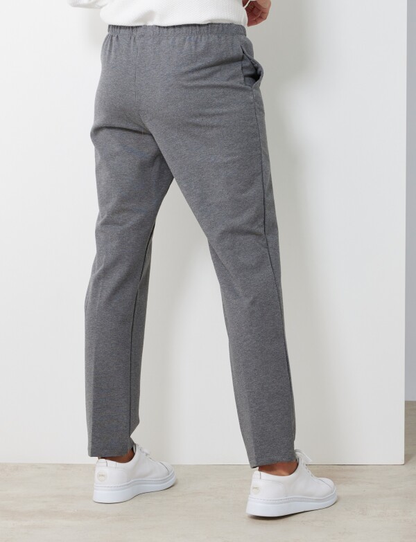 Pantalon Yoga Algodon GRIS