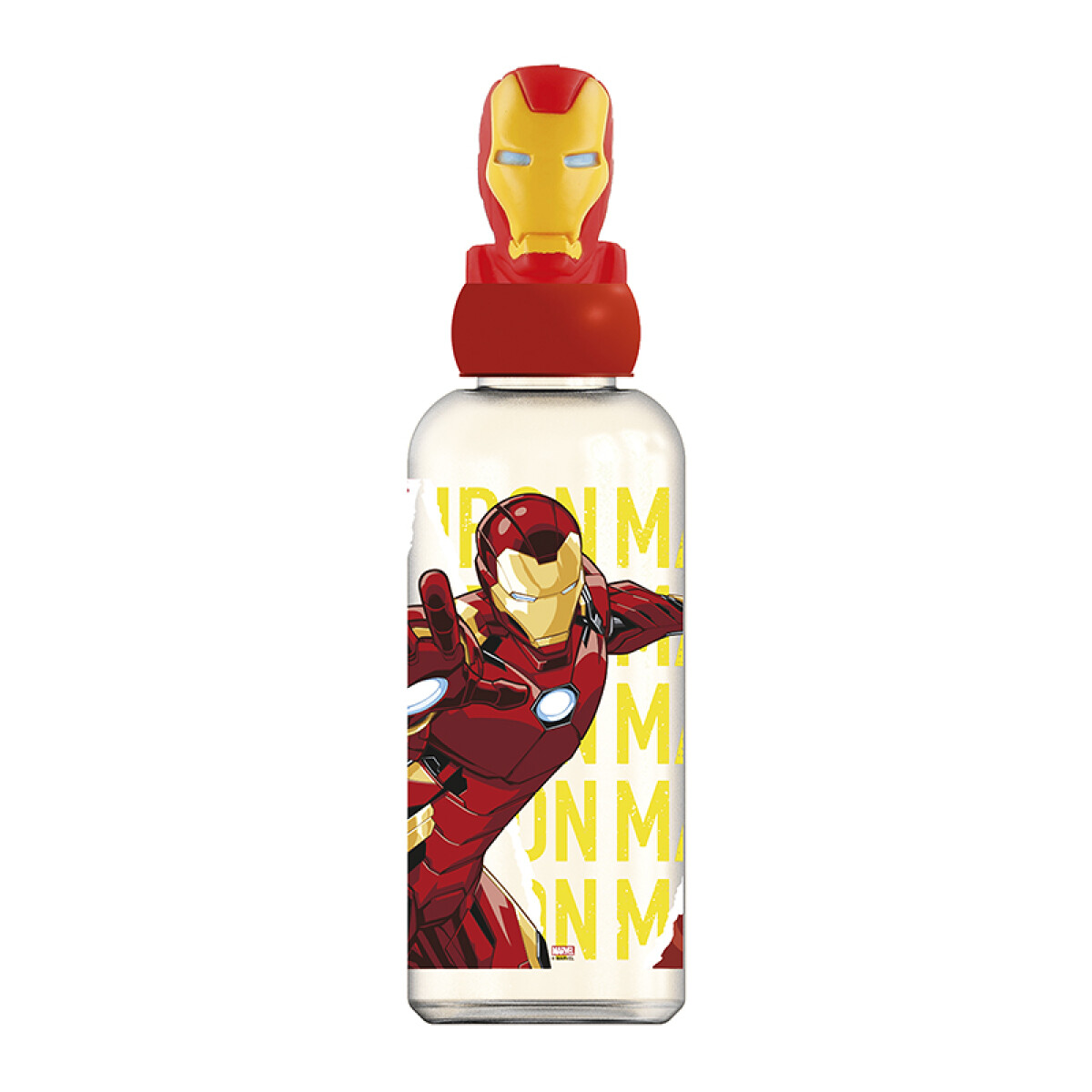 Botella con Tapa 3D 560 ml - Ironman 