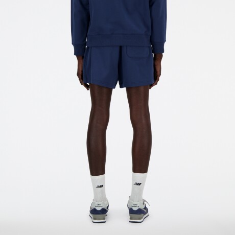 Short New Balance de Hombre - Athletics 5" - MS41511NNY BLUE