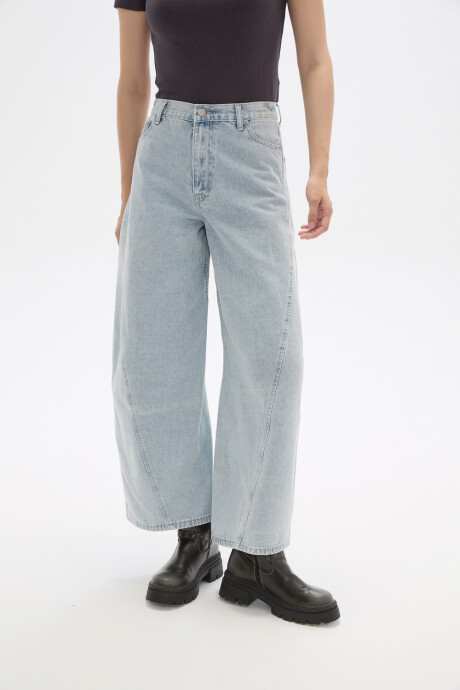 Pantalon Aussy Celeste Claro
