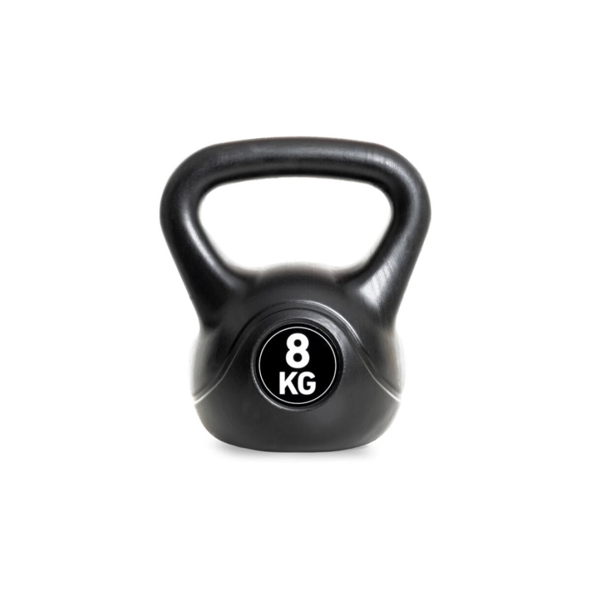 PESA RUSA RECUBIERTA PVC 8KG - NEGRO 