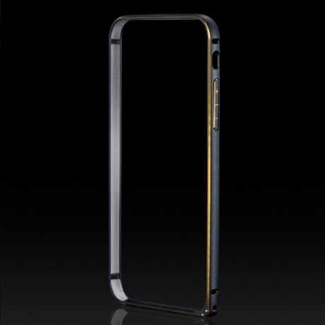 Estuche Bumper Frame de aluminio para Iphone 6 Plus negro Estuche Bumper Frame de aluminio para Iphone 6 Plus negro