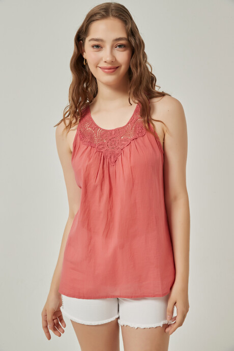 Musculosa Advid Rosa Oscuro