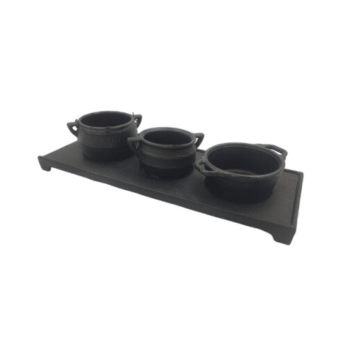 Conjunto salsas 4 piezas de hierro Conjunto salsas 4 piezas de hierro