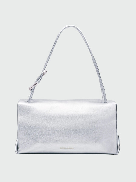 MARC JACOBS - THE METALLIC LARGE DUAL BAG Plateado