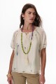 CAMISA BLOSSOM VAINILLA