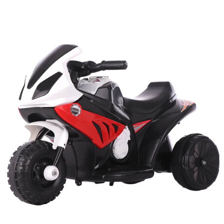 Moto A Batería Triciclo Con Reversa Luz Música infantil Rojo