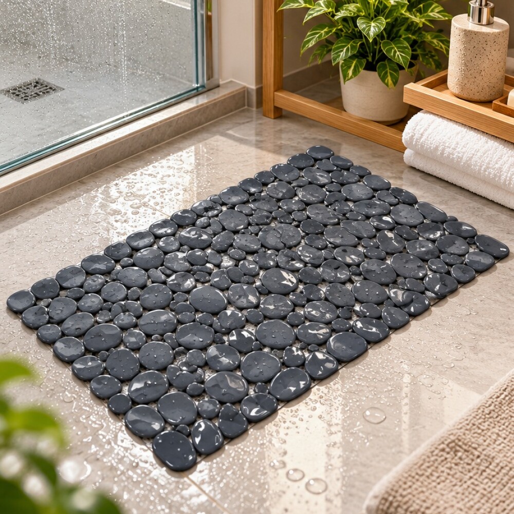 Alfombra de ducha antideslizante 67x37 cm Alfombra de ducha antideslizante 67x37 cm