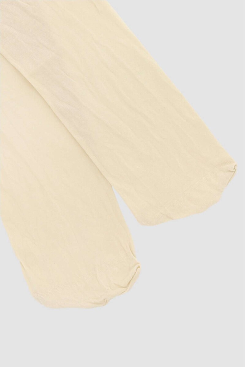 Medias de microfibra - Marfil 