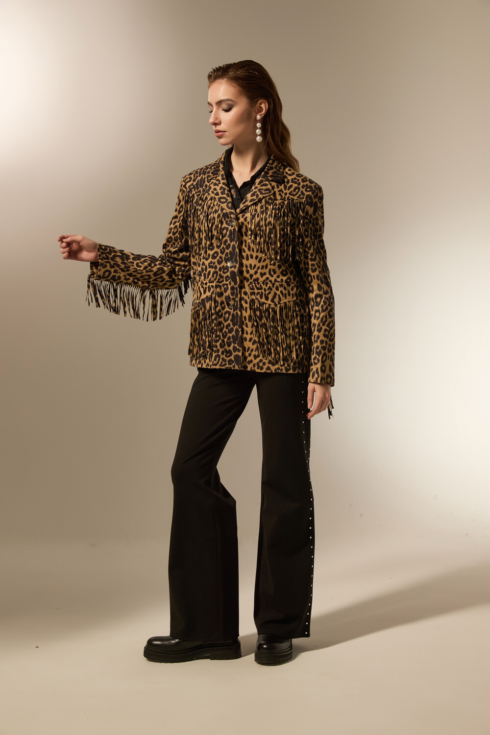 Blazer Animala Estampado 1