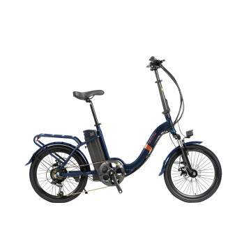 Bicicleta electrica GoGreen Soul Aluminio 250w 8Ah 25km/h Color Negro