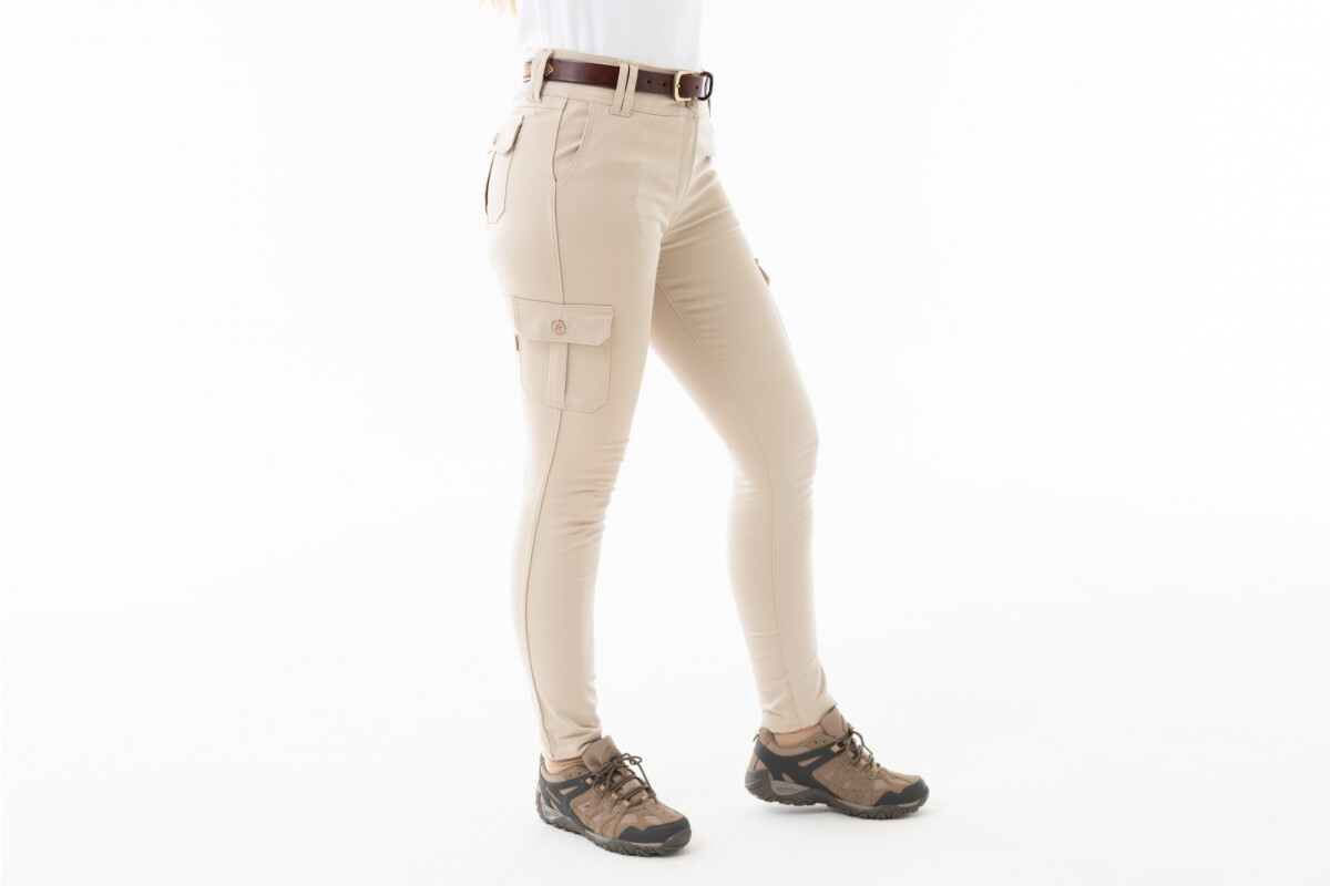 PANTALON CARGO URBANO M ELASTI Natural
