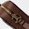 Mini Bag Lane En Efecto Cuero Zaffiano Marron