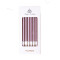 Velita Metal recta 10 cm x 6 Rosadas