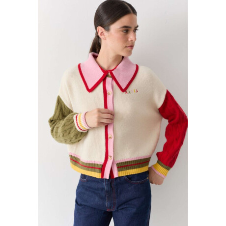 Pre Venta Cardigan Fun Crudo