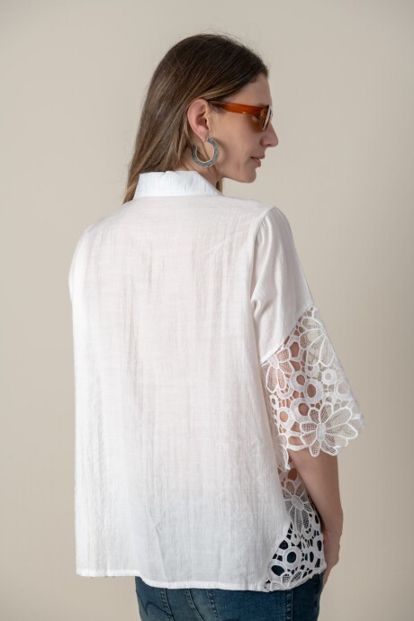 CAMISA NUBE Blanco