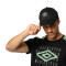 Gorro Umbro Caphat Negro - Blanco