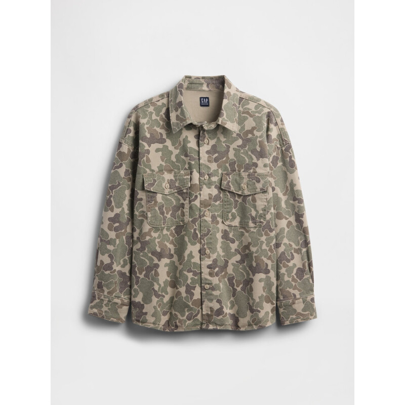 LS DENIM - NOVELTY CAMO DUCK CAMO