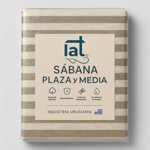 Juego de Sábanas Plaza y Media SAB-MICRO BEIGE TAUPE (3 Piezas) – 100×190 + 2 Fundas 50×70 | Suavidad, Diseño y Confort Juego de Sábanas Plaza y Media SAB-MICRO BEIGE TAUPE (3 Piezas) – 100×190 + 2 Fundas 50×70 | Suavidad, Diseño y Confort