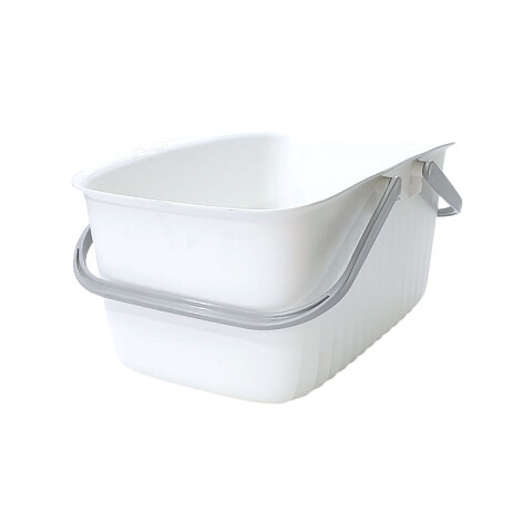 Canasto Organizador blanco c/asa 30x21x15cm Canasto Organizador Blanco C/asa 30x21x15cm