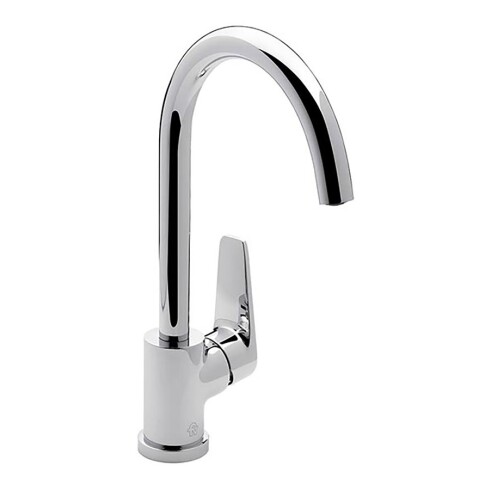 GRIFO COCINA MESADA MONOCOMANDO BRILLO ZOE CROMO