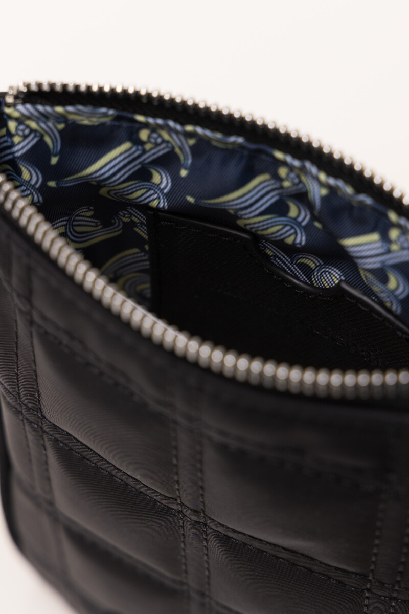 MINI BAG BOSTON GRID Negro