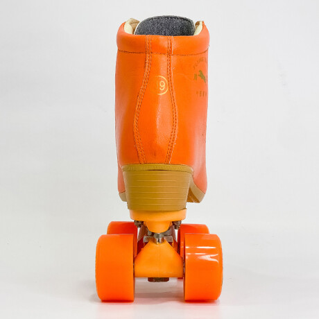 OUTLET - Patín Artístico Bota Naranja Ruedas Silicona Freno Goma OUTLET - Patín Artístico Bota Naranja Ruedas Silicona Freno Goma
