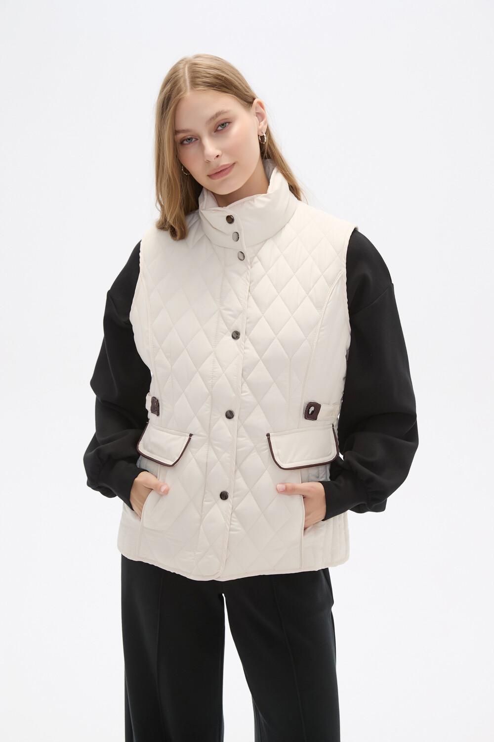 Chaleco Claunet Crudo / Natural