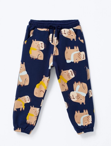 PANTALÓN INFANTIL ESTAMPADO MULTICOLOR