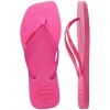 Ojotas Havaianas Slim Square Logo Pop Pp Rosado