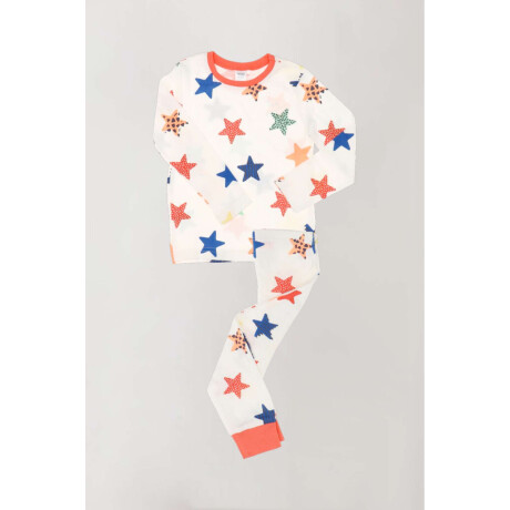 Pijama stars Blanco