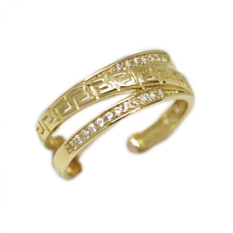 Anillo en Oro 10Kilates con Zirconias Anillo en Oro 10Kilates con Zirconias