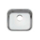 Pileta De Cocina Simple Rectangular Acero Inoxidable