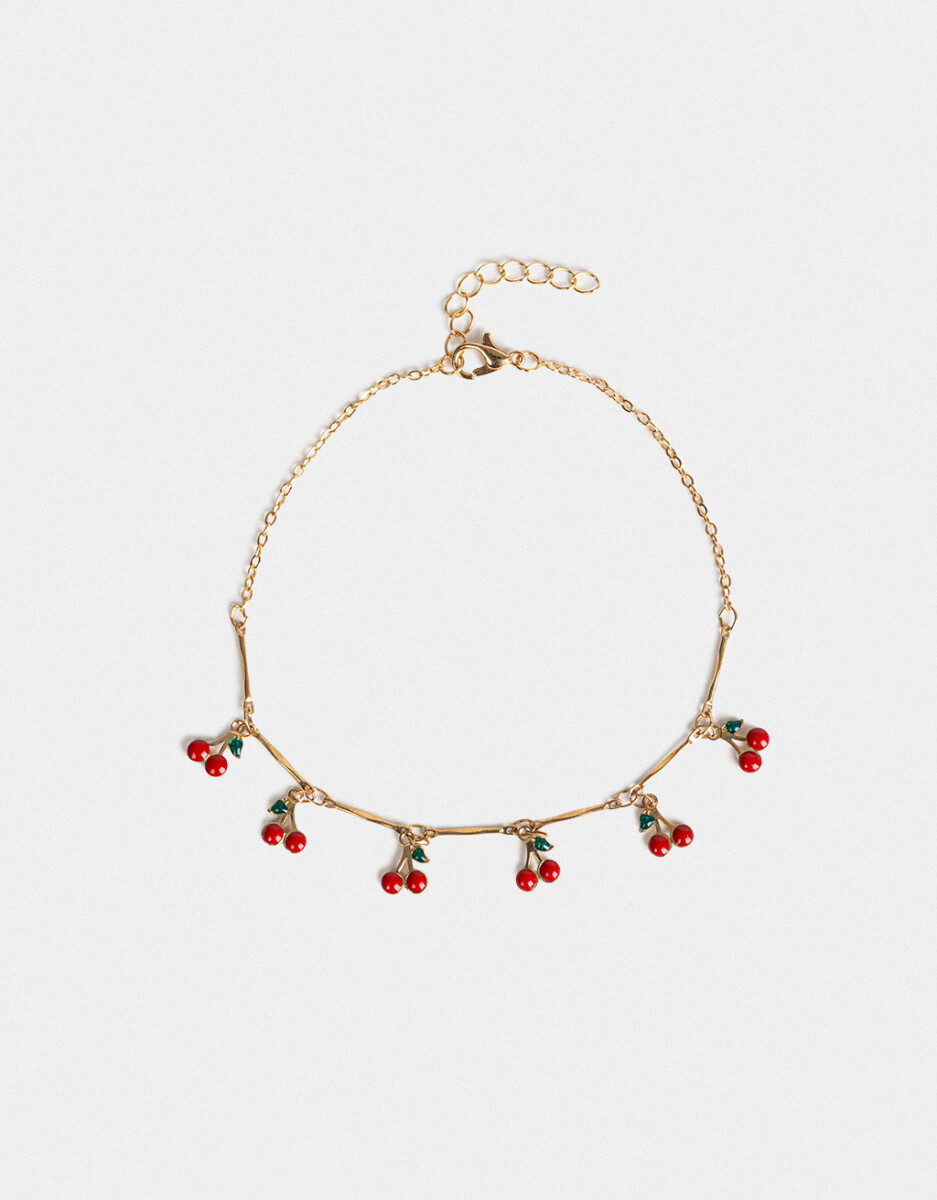 Tobillera Cadena Frutas 
