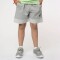 Bermuda Infantil Umbro Sides Kids Gris Melange - Negro