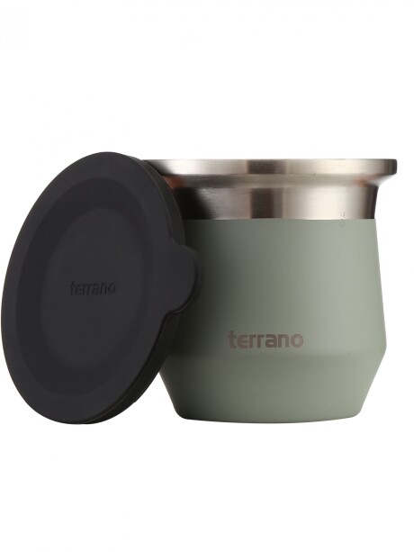 Mate Acero Flap Oliva