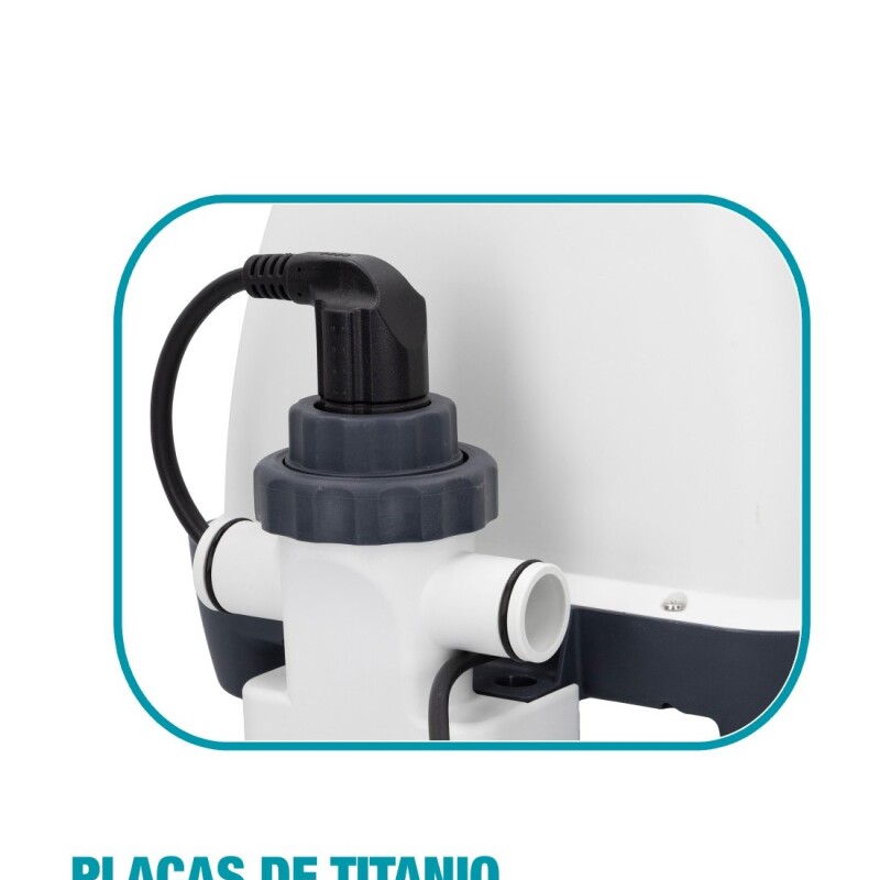 INTEX SISTEMA CLORACION SALINA 4GR/H HASTA 17413 LTS Intex Sistema Cloracion Salina 4gr/h Hasta 17413 Lts