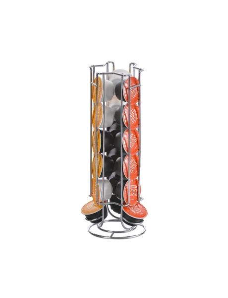 SOPORTE P/CAPSULAS CAFE DOLCE GUSTO METAL. D12X33CM SOPORTE P/CAPSULAS CAFE DOLCE GUSTO METAL. D12X33CM