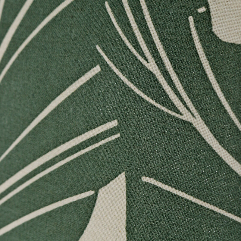 COJIN CUAD ESTAMP VERDE 50X50CM Unica